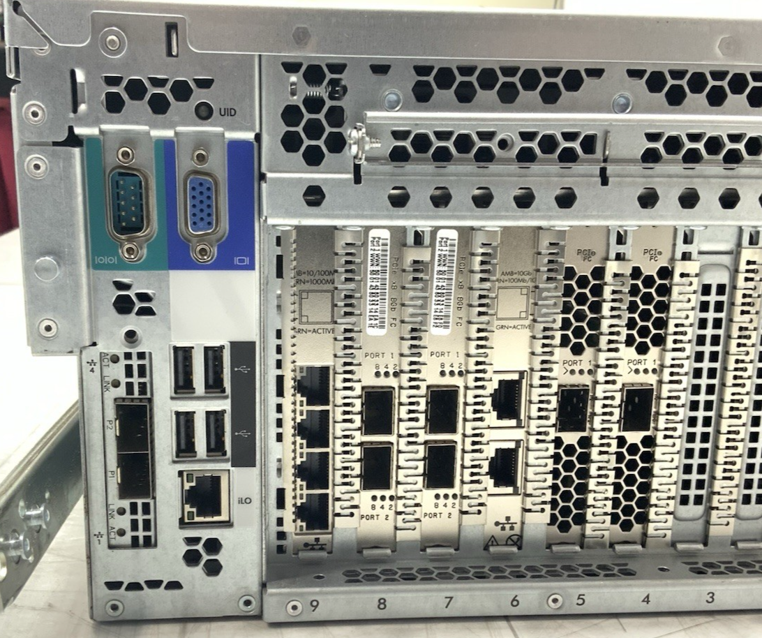 HP ProLiant DL580 Gen9 Server 4x E7-8890 v3 2.5GHz 768GB RAM SN1100Q | NO HDDs