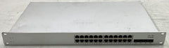 Cisco Meraki MS220-24P 24-Port POE Gigabit Network Switch - Unclaimed!