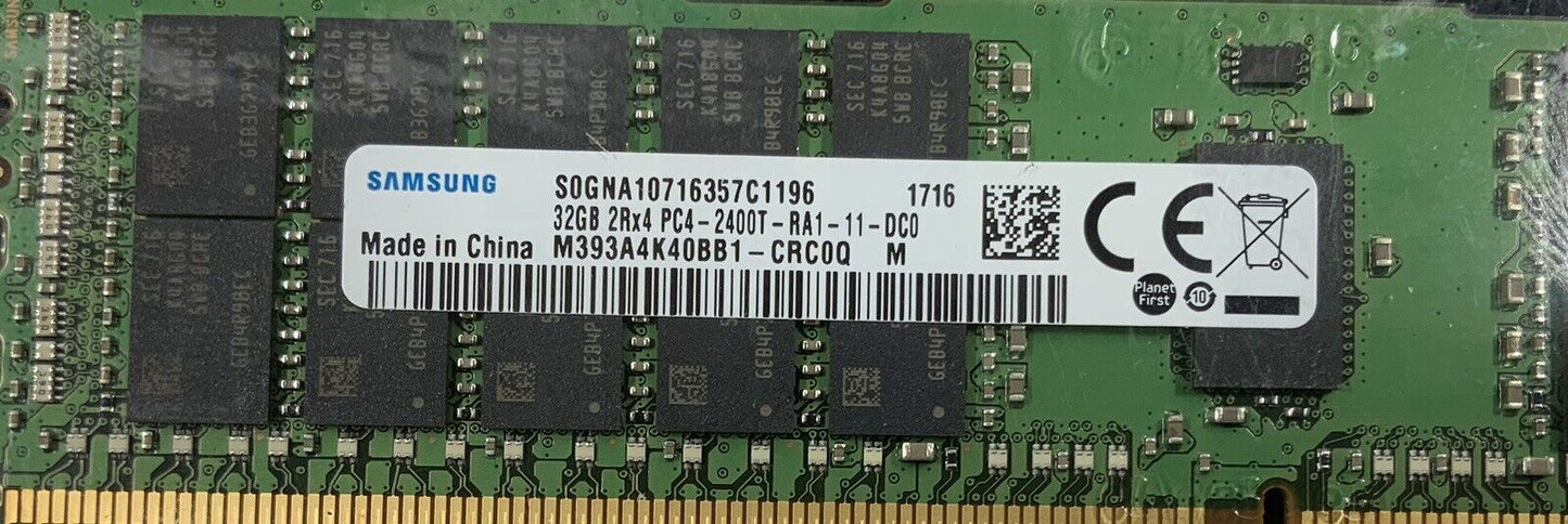 Samsung 32GB DDR4 SDRAM Memory Module (M393A4K40BB1-CRC0Q)