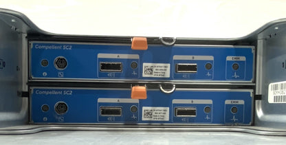 Dell Compellent 24-Bay SFF 12x 960GB SSD 2x EMM 2x PSU | SC220