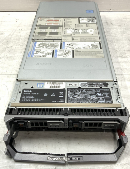Dell PowerEdge VRTX HHB05 - 3x M640, 6x E5-2650 v4, 22.2TB SAS 768GB RAM H730M
