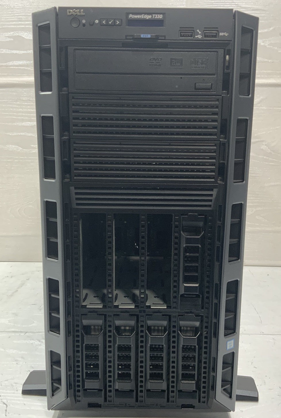 Dell PowerEdge T330 Tower Server Xeon E3-1240 v5 H730P 16GB RAM NO HDD 2x PSU