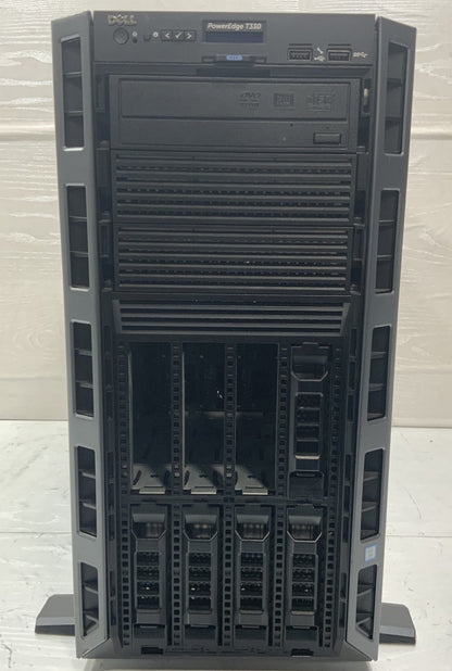 Dell PowerEdge T330 Tower Server Xeon E3-1240 v5 H730P 16GB RAM NO HDD 2x PSU