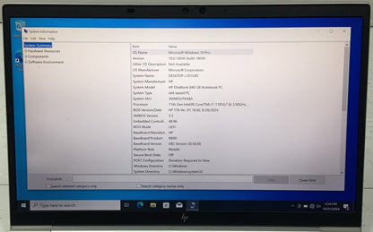 HP EliteBook 840 G8 i7-1185G7 16GB RAM 512GB SSD 14" FHD Windows 10 Pro