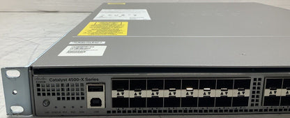 Cisco Catalyst WS-C4500X-F-32SFP+ V06 Switch w/ Dual Power & C4KX-NM-8SFP