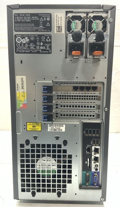 Dell PowerEdge T330 Tower Server Xeon E3-1240 v5 H730P 16GB RAM NO HDD 2x PSU