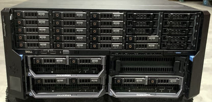 Dell PowerEdge VRTX HHB05 - 3x M640, 6x E5-2650 v4, 22.2TB SAS 768GB RAM H730M
