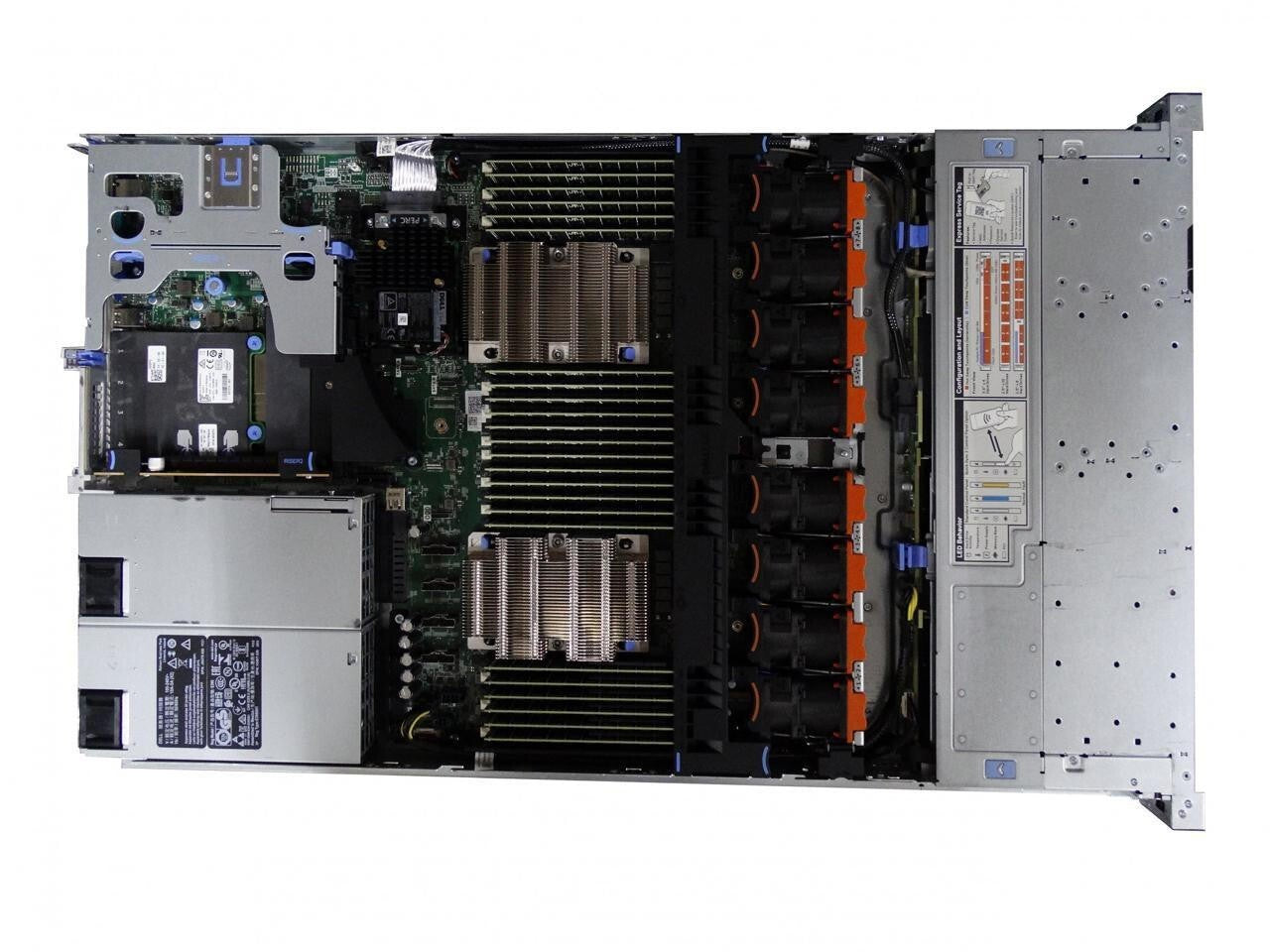 Dell R640 8SFF- 2x Gold 6230 - 128GB MEM - 8x 3.84TB SATA SSD - 2x PSU