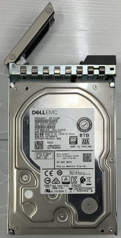 Dell R540 1x Intel Xeon Silver 4210 2.20 GHz 32GB DDR4 RAM 6x 8TB