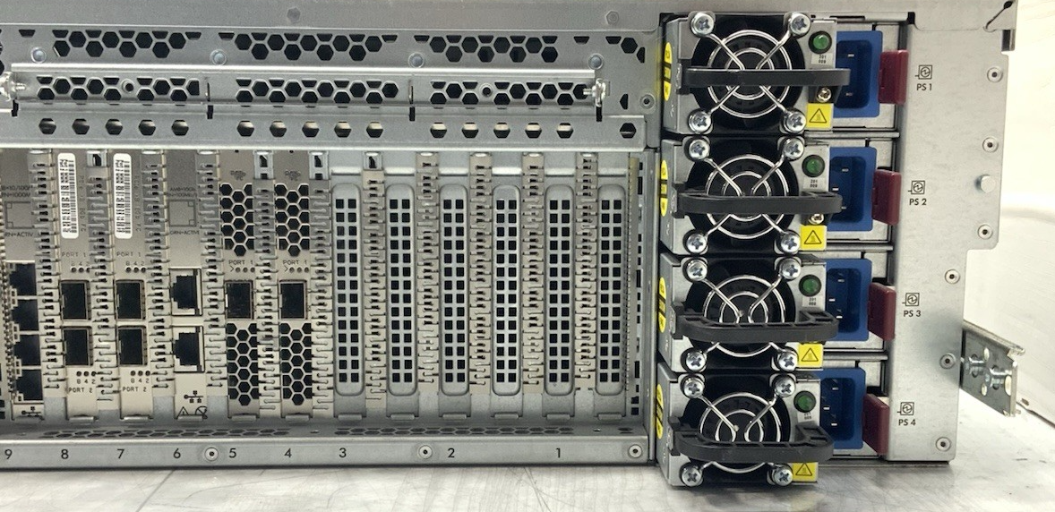 HP ProLiant DL580 Gen9 Server 4x E7-8890 v3 2.5GHz 768GB RAM SN1100Q | NO HDDs