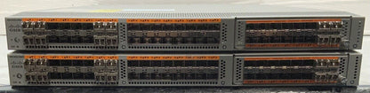 Lot of 2 Cisco Nexus N5K-C5548UP 32-Port 10GbE SFP+ Fibre Channel Switch