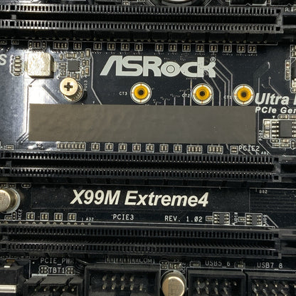 ASRock X99M Extreme 4 MicroATX Intel Motherboard LGA2011-3 DDR4 SATA-3 *READ