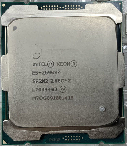 Lot of 20 Intel Xeon E5-2690V4 2.60Ghz 14-Core LGA 2011-3 CPU 35MB SR2N2