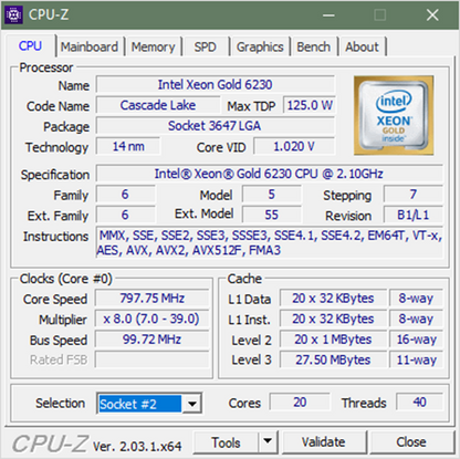 HPE ProLiant BL460c Gen10 BLADE 2x GOLD 6230 2.1GHz 512GB RAM 2x 900GB HDD