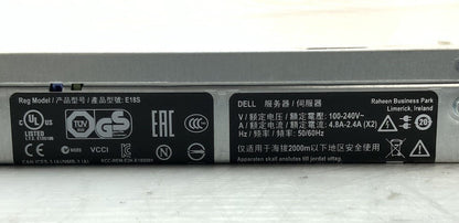 Dell PowerEdge R320 Server Intel Xeon E5-2407 2.2GHz 4GB RAM 2x 500GB HDD H310
