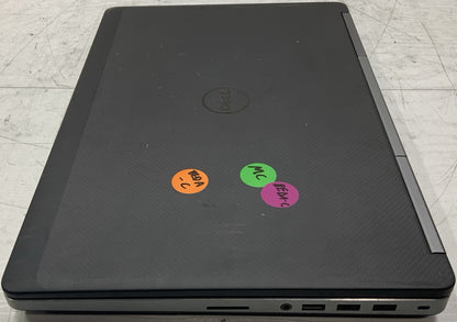 Dell Precision 7510 Intel Core i7-6820HQ 36GB RAM 2TB HDD 1TB SSD Win 10 Pro