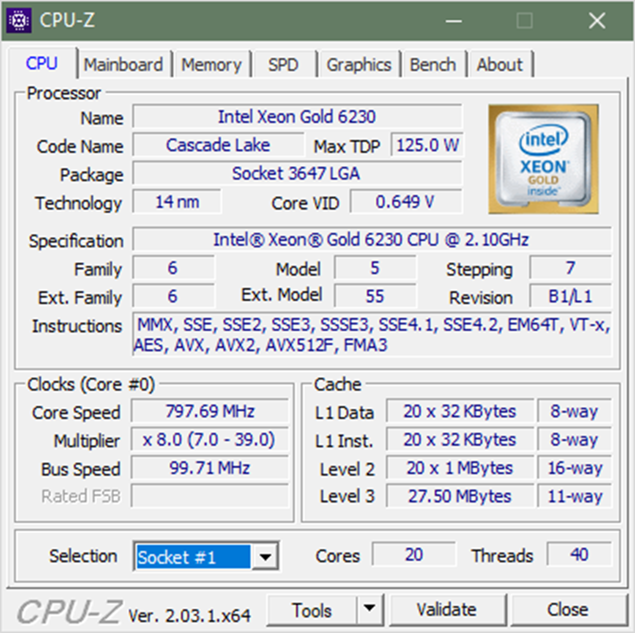 HPE ProLiant BL460c Gen10 BLADE 2x GOLD 6230 2.1GHz 512GB RAM 2x 900GB HDD