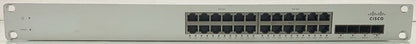 Cisco Meraki MS220-24P 24-Port POE Gigabit Network Switch - Unclaimed!