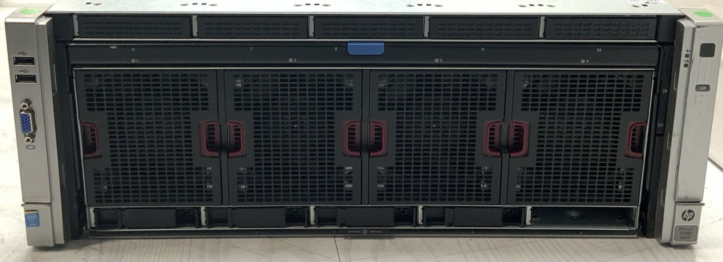 HP ProLiant DL580 Gen9 Server 4x E7-8890 v3 2.5GHz 768GB RAM SN1100Q | NO HDDs