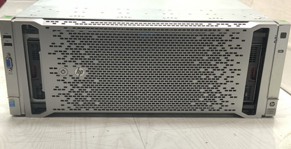 HP ProLiant DL580 Gen9 Server 4x E7-8890 v3 2.5GHz 768GB RAM SN1100Q | NO HDDs