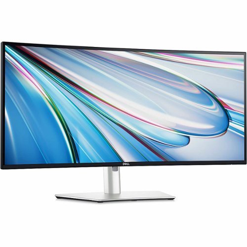 Dell - 34.1" IPS LED Curved 120Hz Monitor (USB, HDMI) - Black, Silver, Multicolor Monitors DELL-U3425WE product image