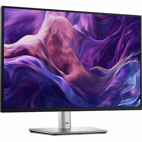 Dell - 24" IPS LED 100Hz Monitor (VGA, USB, HDMI) - Black, Silver, Multicolor Monitors DELL-P2425 product image