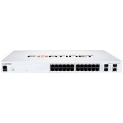 Fortinet FortiSwitch 124F-FPOE Ethernet Switch - 24 Ports - Manageable - 2 Layer Supported - Modular - 451. 30 W Power Consumption - 370 W PoE Budget - Optical Fiber Twisted Pair - PoE Ports - 1U H. . . - FS-124F-FPOE