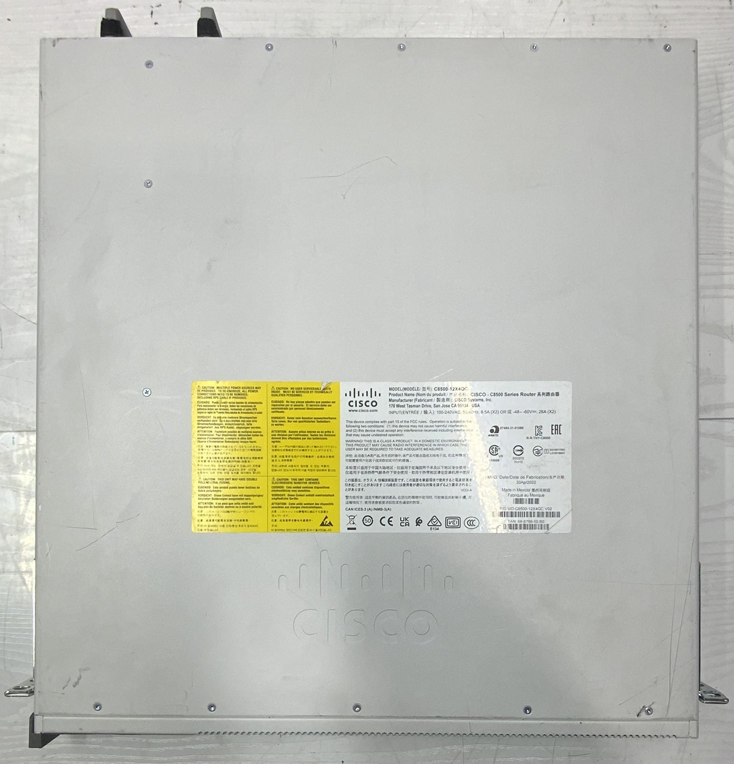 Cisco Catalyst 8500 12-Port SFP+  Managed Switch | C8500-12X4QC
