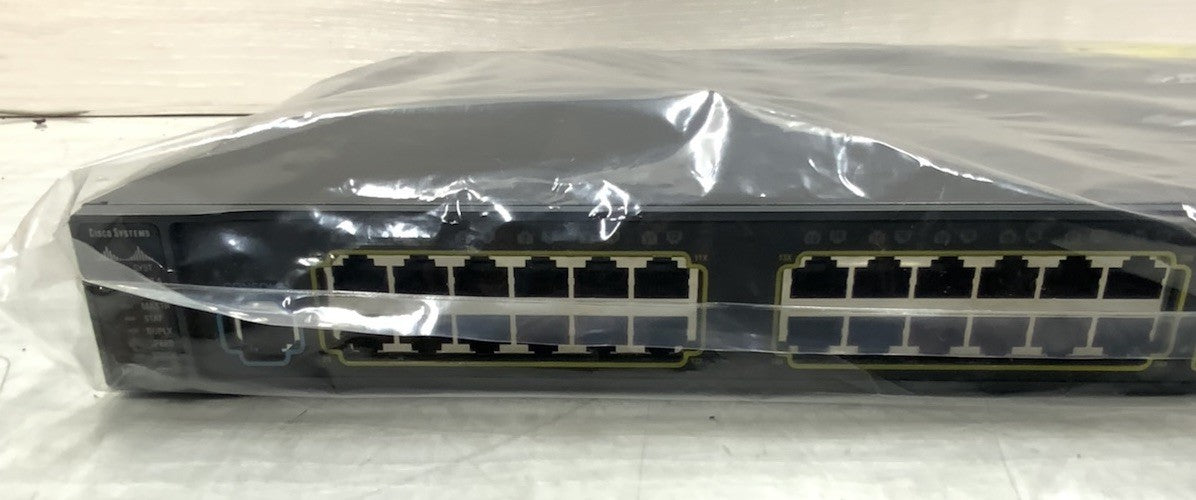 Cisco Catalyst Metro 24-Port RJ45 SFP IP Base Ethernet Switch | ME-C3750-24TE-M