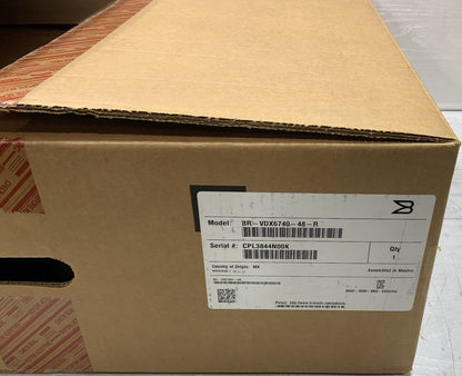 Brocade BR-VDX6740-48-R 48-Port SFP+ 4x 40G QSFP VDX 6740 Switch 2x AC PSU