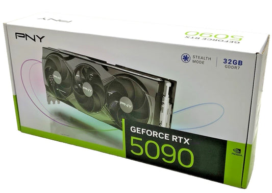 PNY GeForce RTX 5090 (Stealth Mode) 32GB GPU | VCG509032TFXPB1
