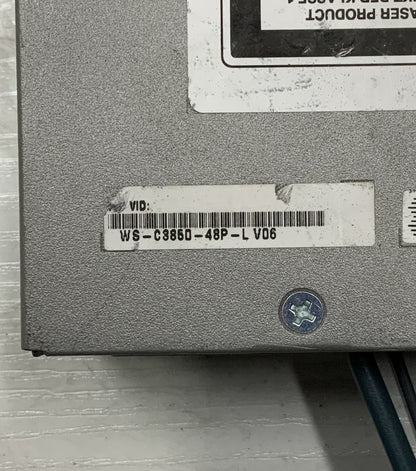 Cisco C3850 48-Port GbE RJ45 SFP PoE+ Switch | WS-C3850-48P-L, C3850-NM-4-10G