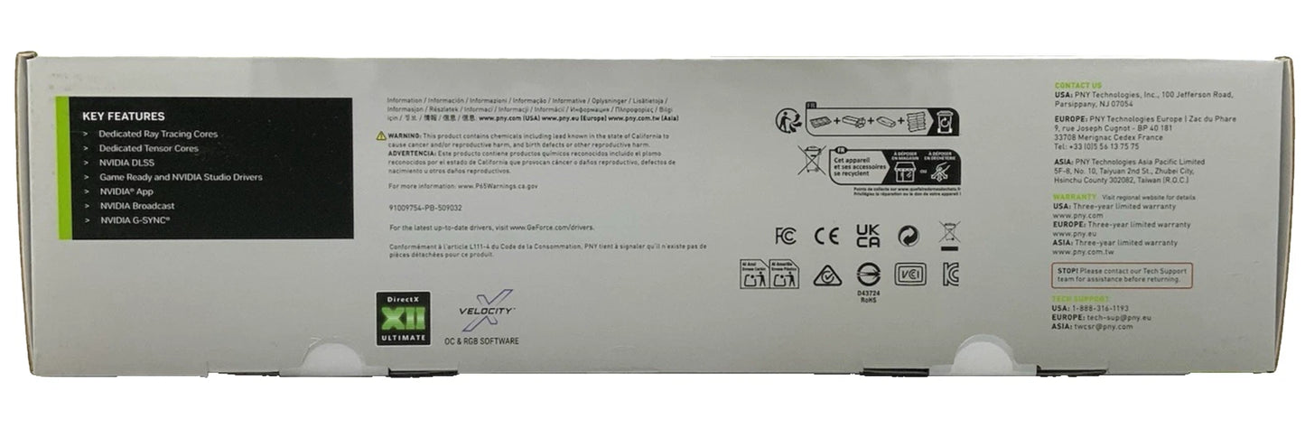 PNY GeForce RTX 5090 (Stealth Mode) 32GB GPU | VCG509032TFXPB1