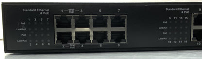 Vigitron 18-Port GbE SFP PoE High Power Managed Switch | VI30018