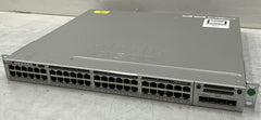 Cisco Catalyst 3850 48-Port GbE SFP PoE+ Switch | WS-C3850-48P-S, C3850-NM-4-10G