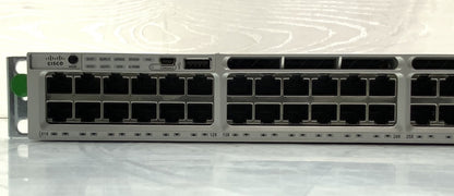 Cisco Catalyst 3850 48-Port GbE SFP PoE+ Switch | WS-C3850-48P-S, C3850-NM-4-10G