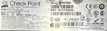 Check Point 4600 Series Security Appliance Gigabit Ethernet | T160