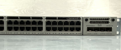 Cisco Catalyst C3850 48-Port PoE+ GbE Switch | WS-C3850-48P-L, C3850-NM-2-10G