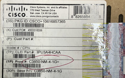 Cisco 1G 4-Port Catalyst 3850 Network Expansion Module | C3850-NM-4-1G